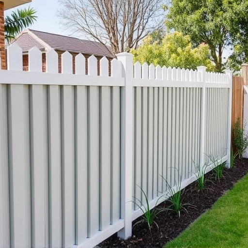 Backyard colorbond fences