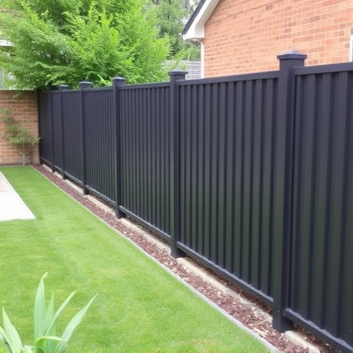 Backyard colorbond fences