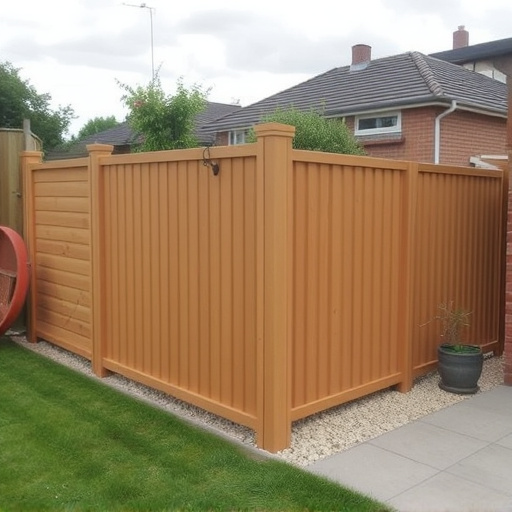 Backyard colorbond fences