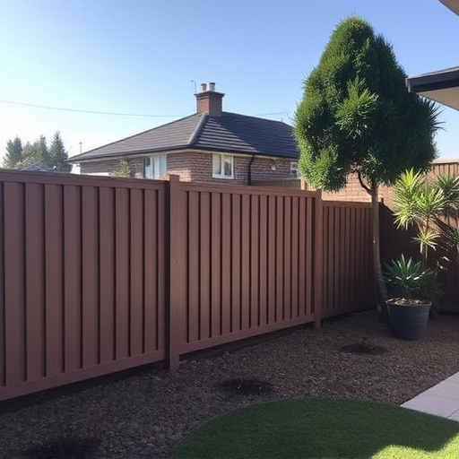 Backyard colorbond fences