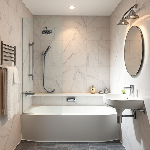 bathroom with shower