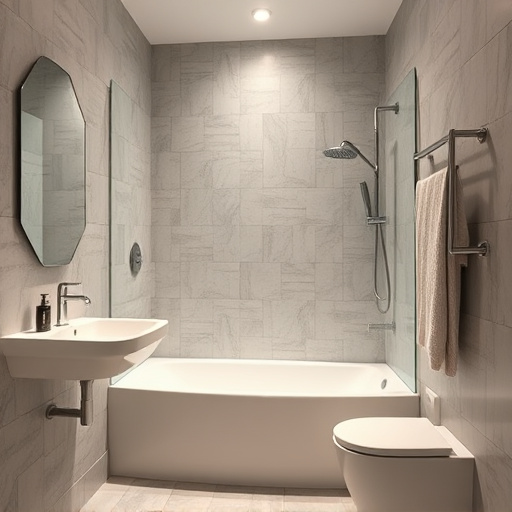 bathroom with shower