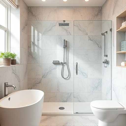 bathroom with shower