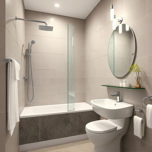 bathroom with shower