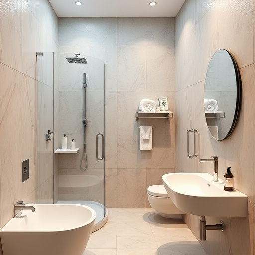 bathrooms and showers