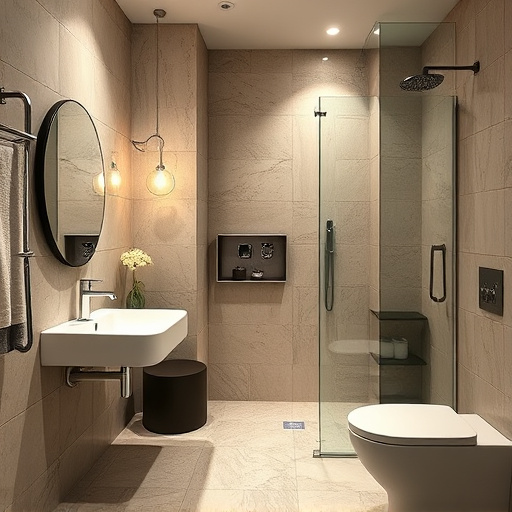 bathrooms and showers