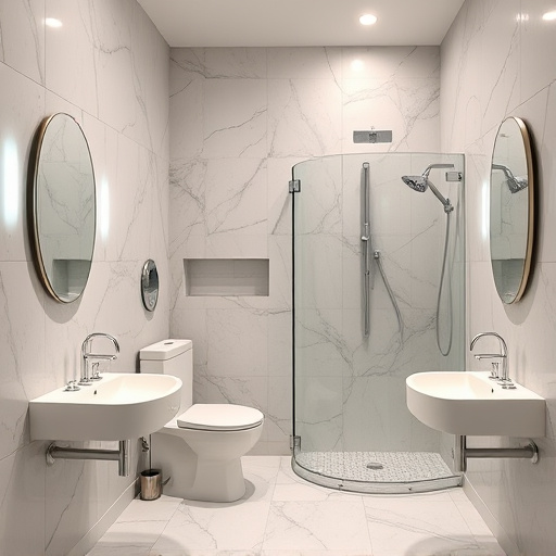 bathrooms and showers