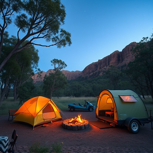 Camping in Australia