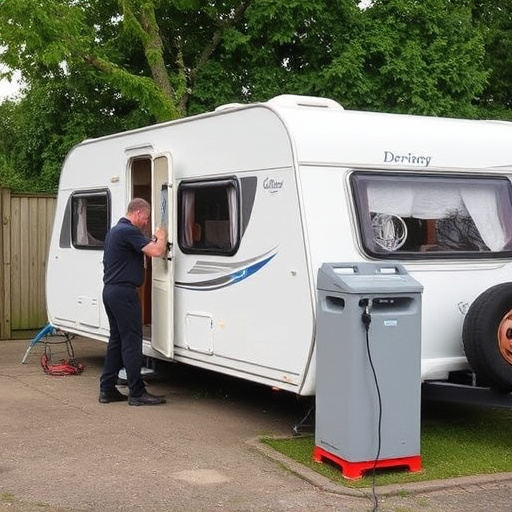caravan servicing