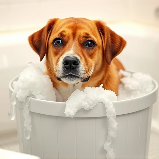 dog bathing
