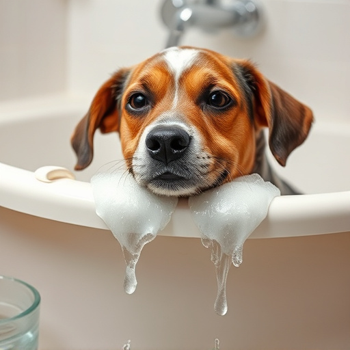 dog bathing