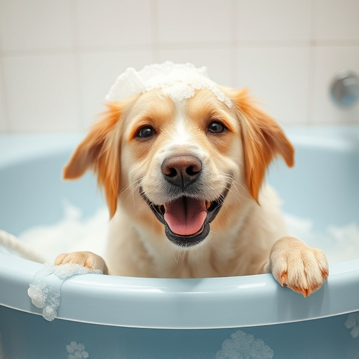 dog bathing