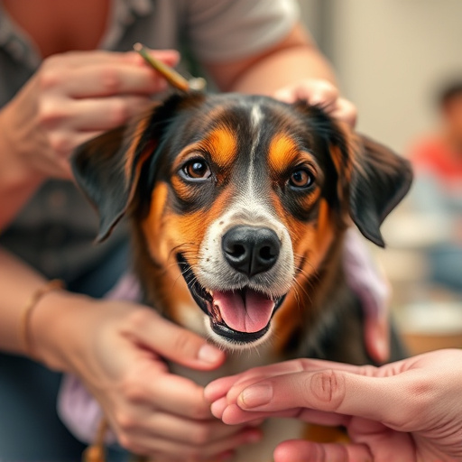 dog pampering