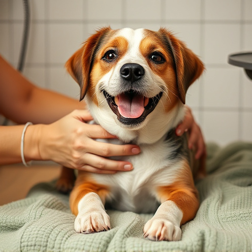 dog pampering