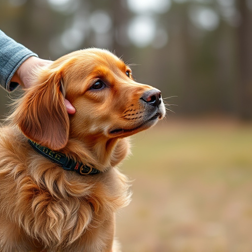 dog petting