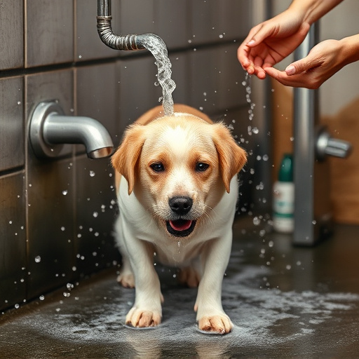 dog washing