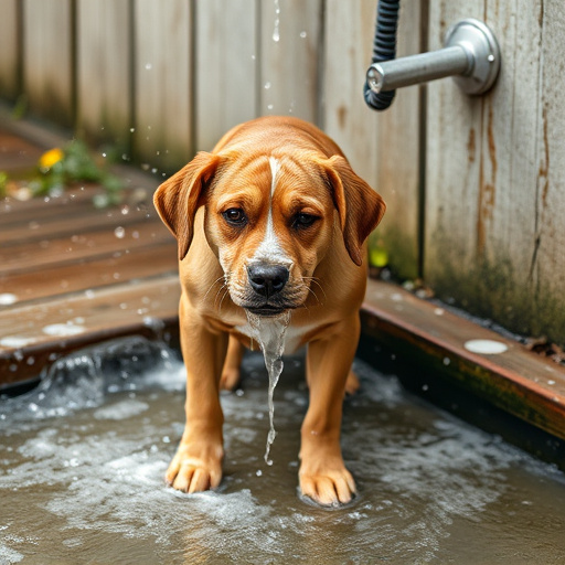 dog washing