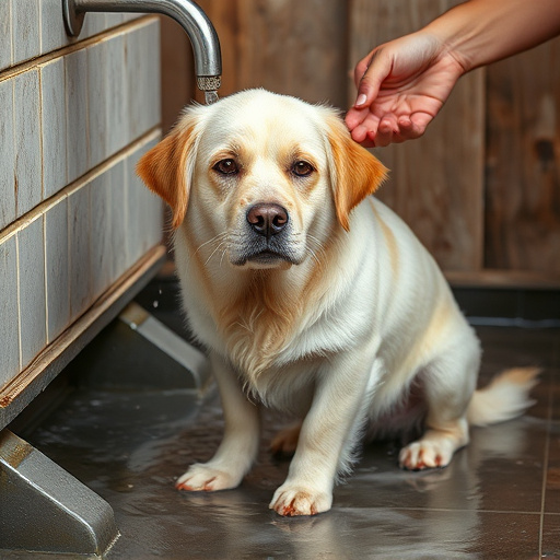 dog washing