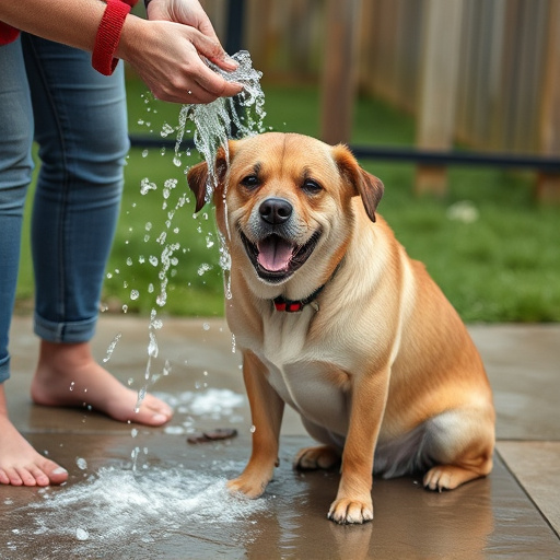 dog washing