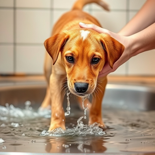 dog washing
