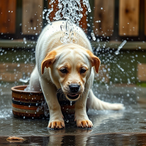 dog washing