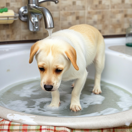 dog washing