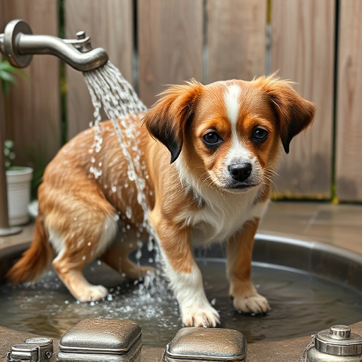 dog washing