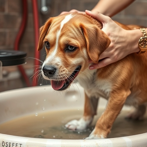 dog washing