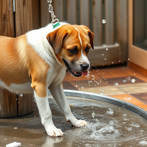 dog washing