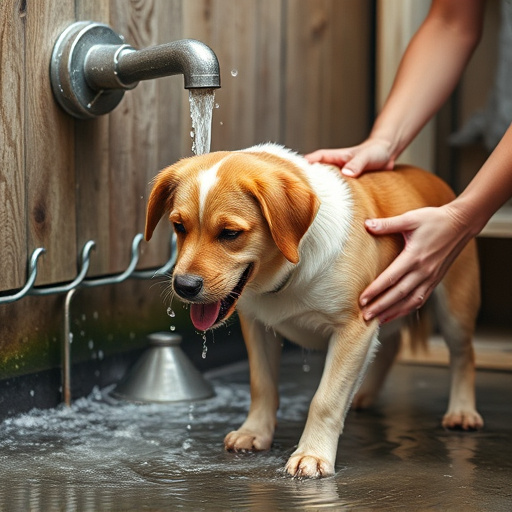 dog washing