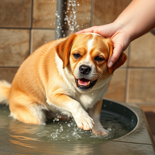 dog washing
