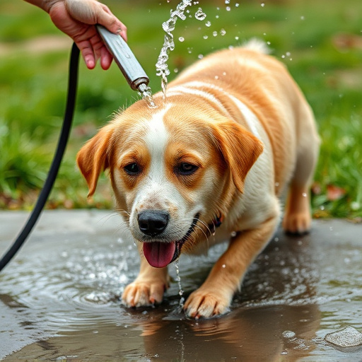 dog washing