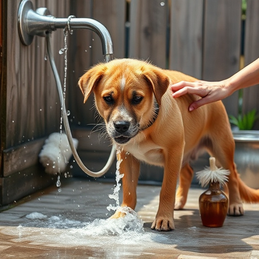 dog washing
