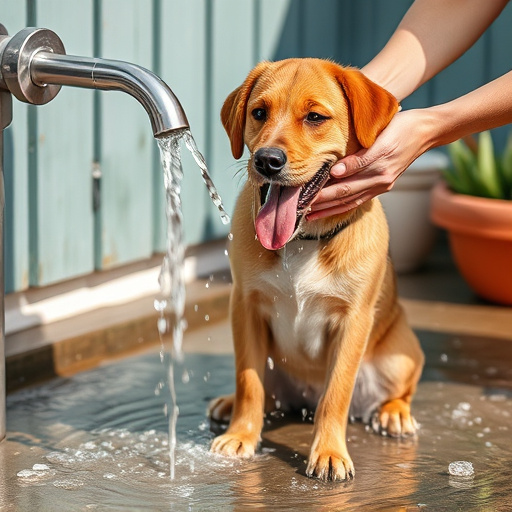 dog washing