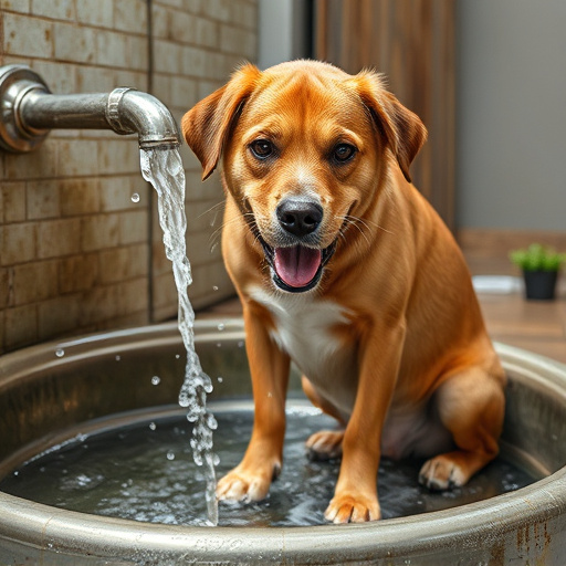 dog washing