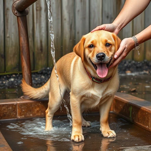 dog washing