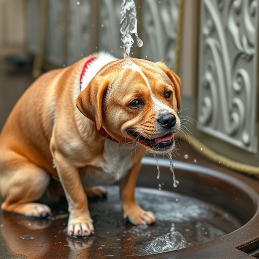 dog washing