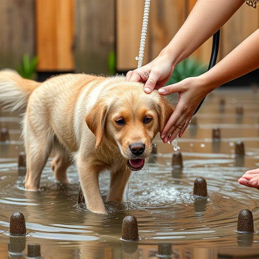 dog washing