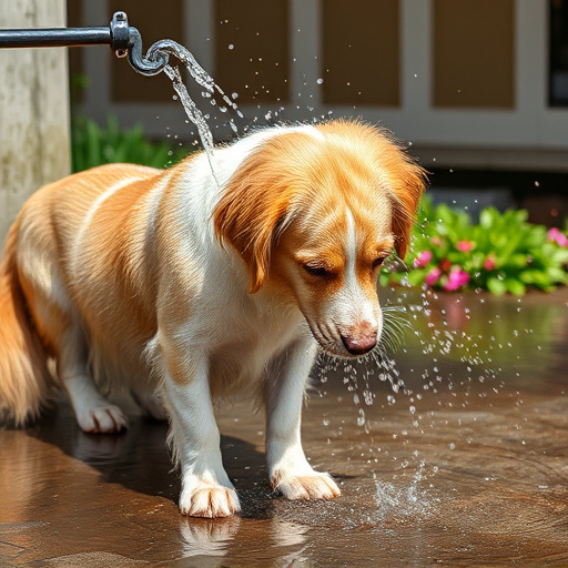 dog washing