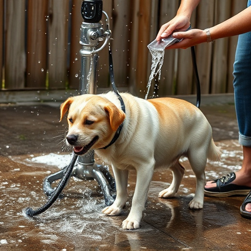 dog washing