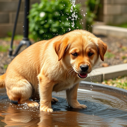 dog washing
