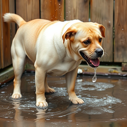 dog washing