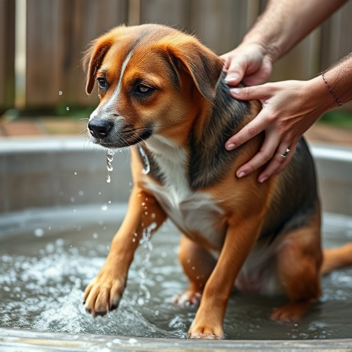 dog washing
