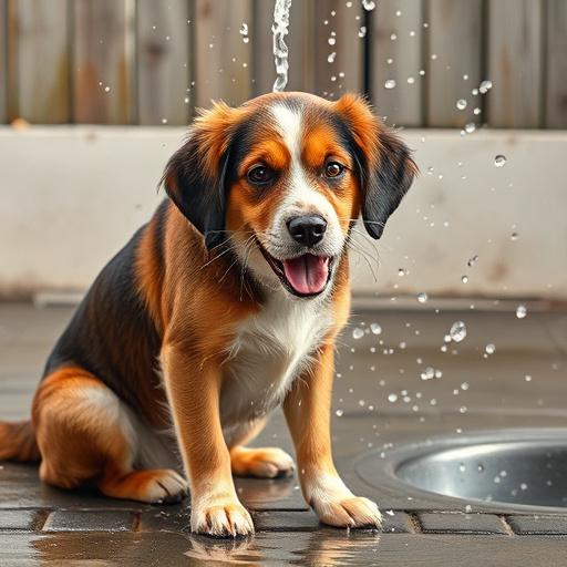 dog washing