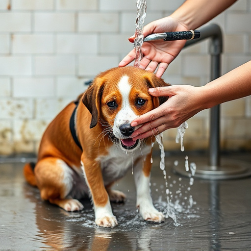 dog washing