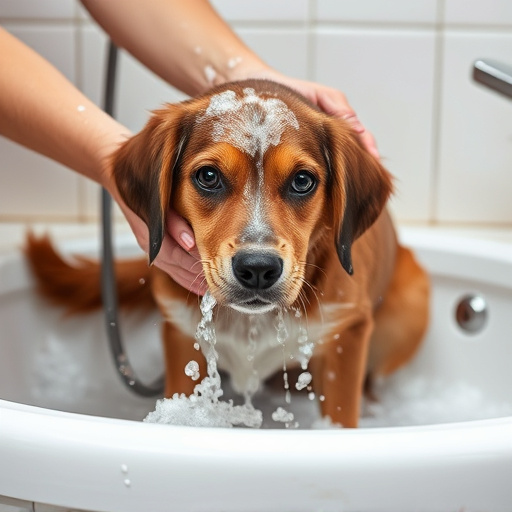 dog washing