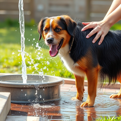 dog washing