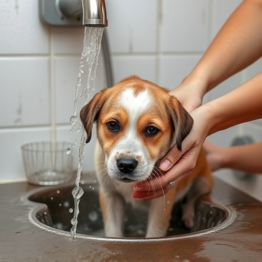 dog washing
