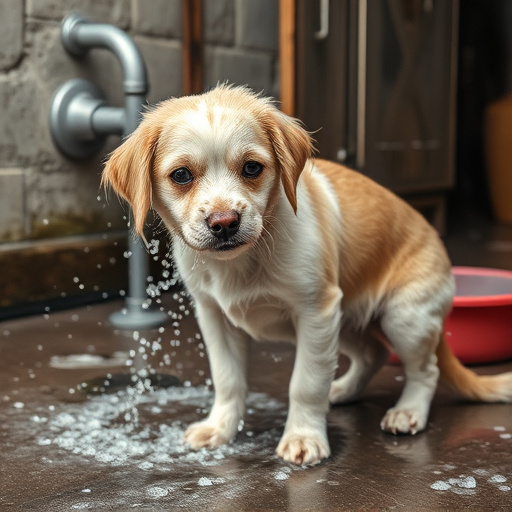 dog washing