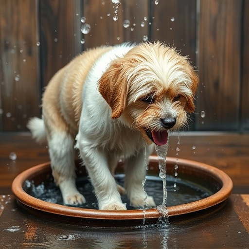 dog washing